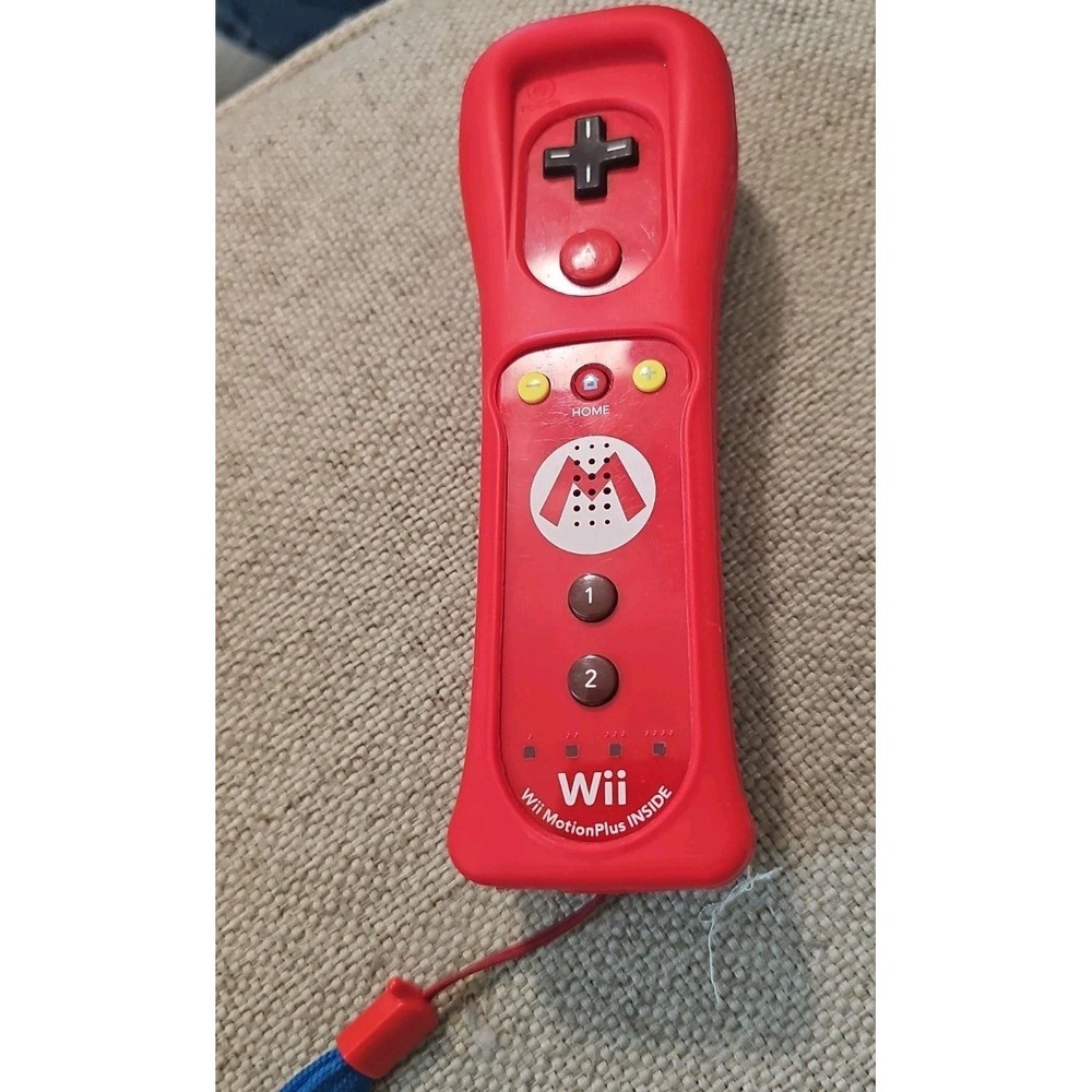 Nintendo Wii Mario Motion Plus Controller